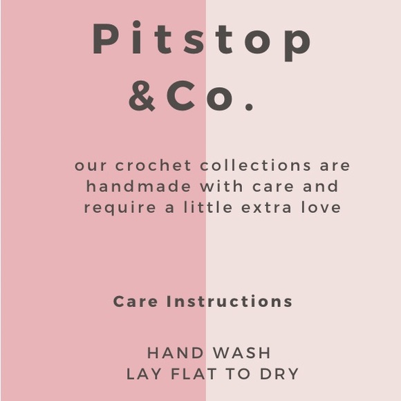 Handmade crochet floral top with open back - Picture 5 of 5